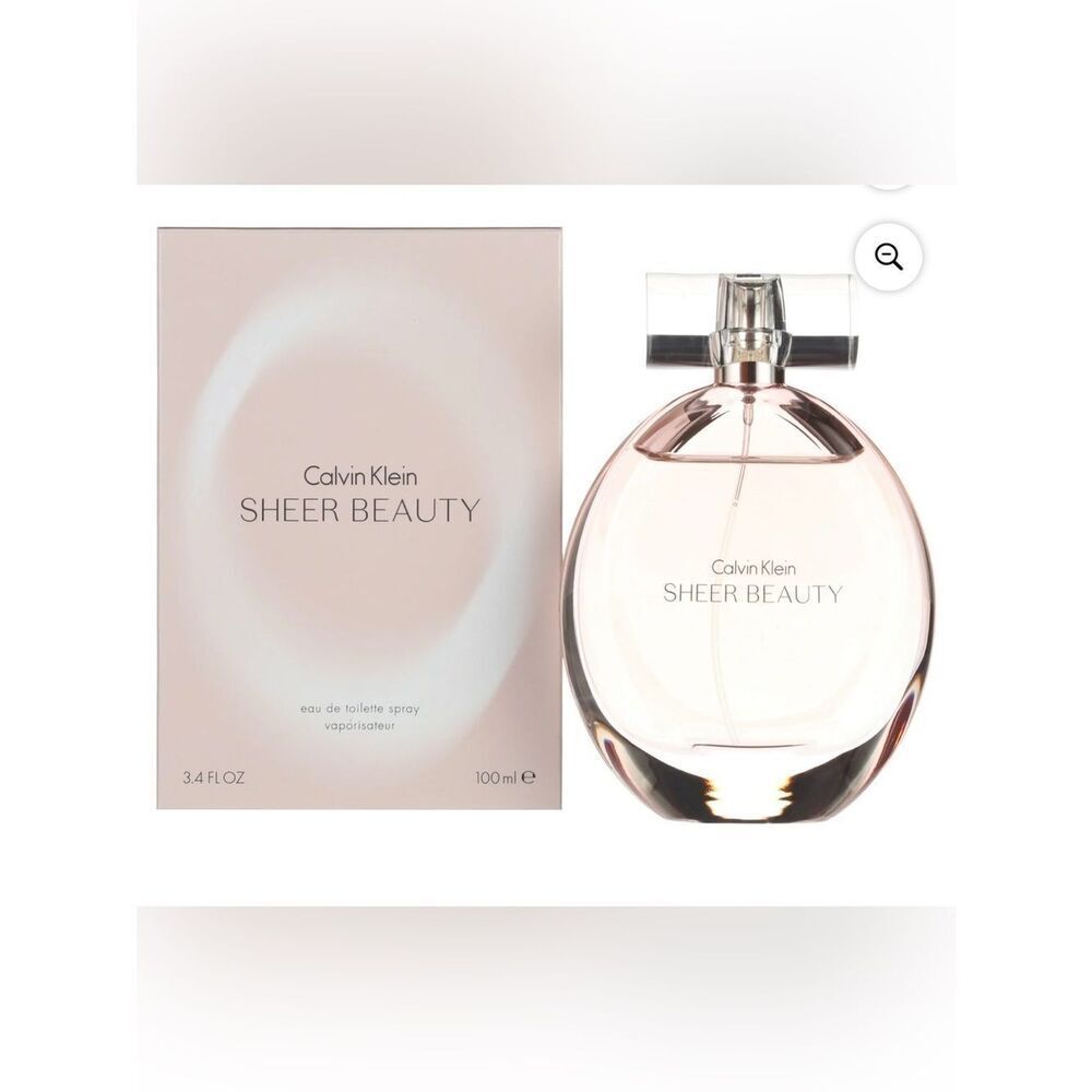 CK Sheer Beauty by Calvin Klein 3.3 / 3.4 oz EDT Perfume for Women New In Box